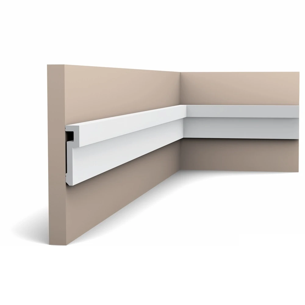 Молдинг Orac Decor Duropolymer (2000x83x20) PX198 U-Steps