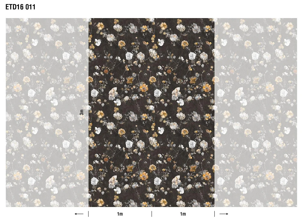 Панно Loymina Etude 2 Flower Rain ETD16 011