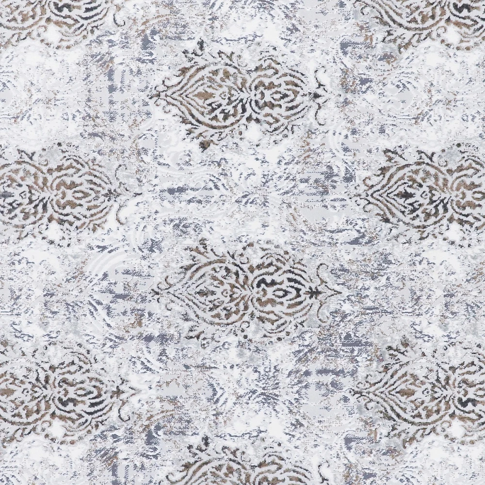 Ковролин Mers Lalee 04537A 24-Y8GA Cream/Grey (нарезка 2 м)